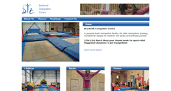 Desktop Screenshot of bracknelltrampolinecentre.co.uk